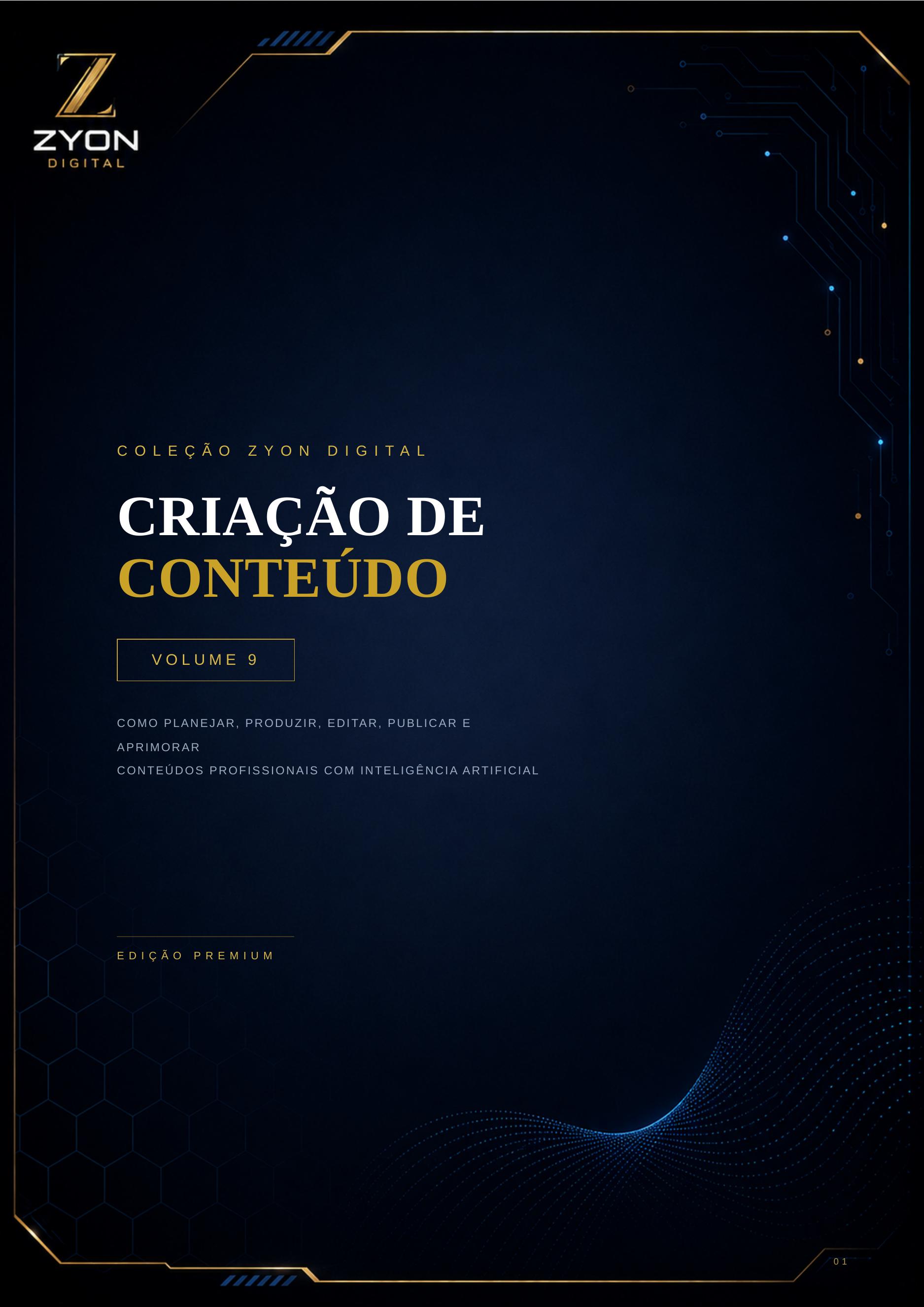 Capa do material Criação de Conteúdo da Zyon Digital