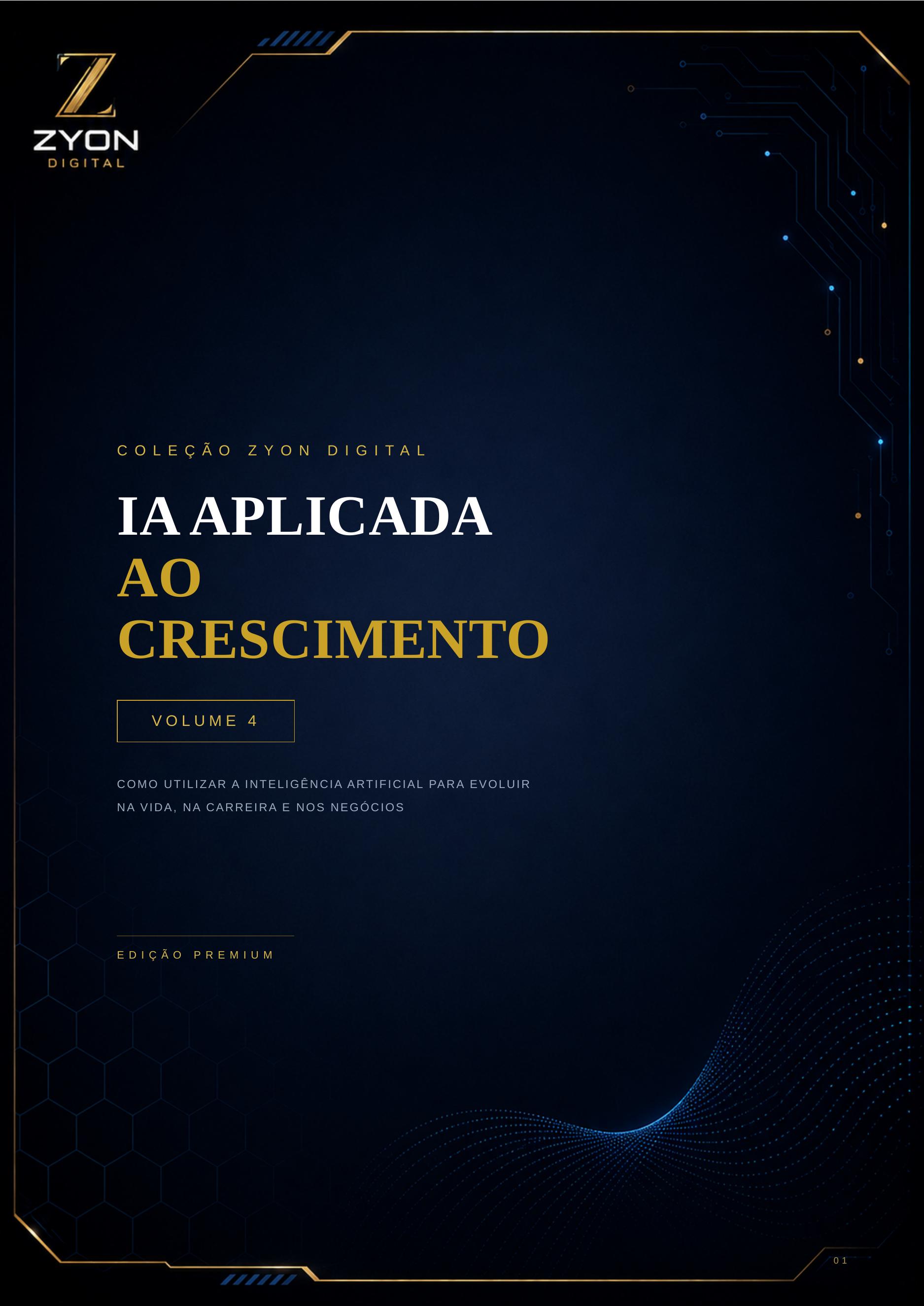 Capa do material IA Aplicada ao Crescimento da Zyon Digital