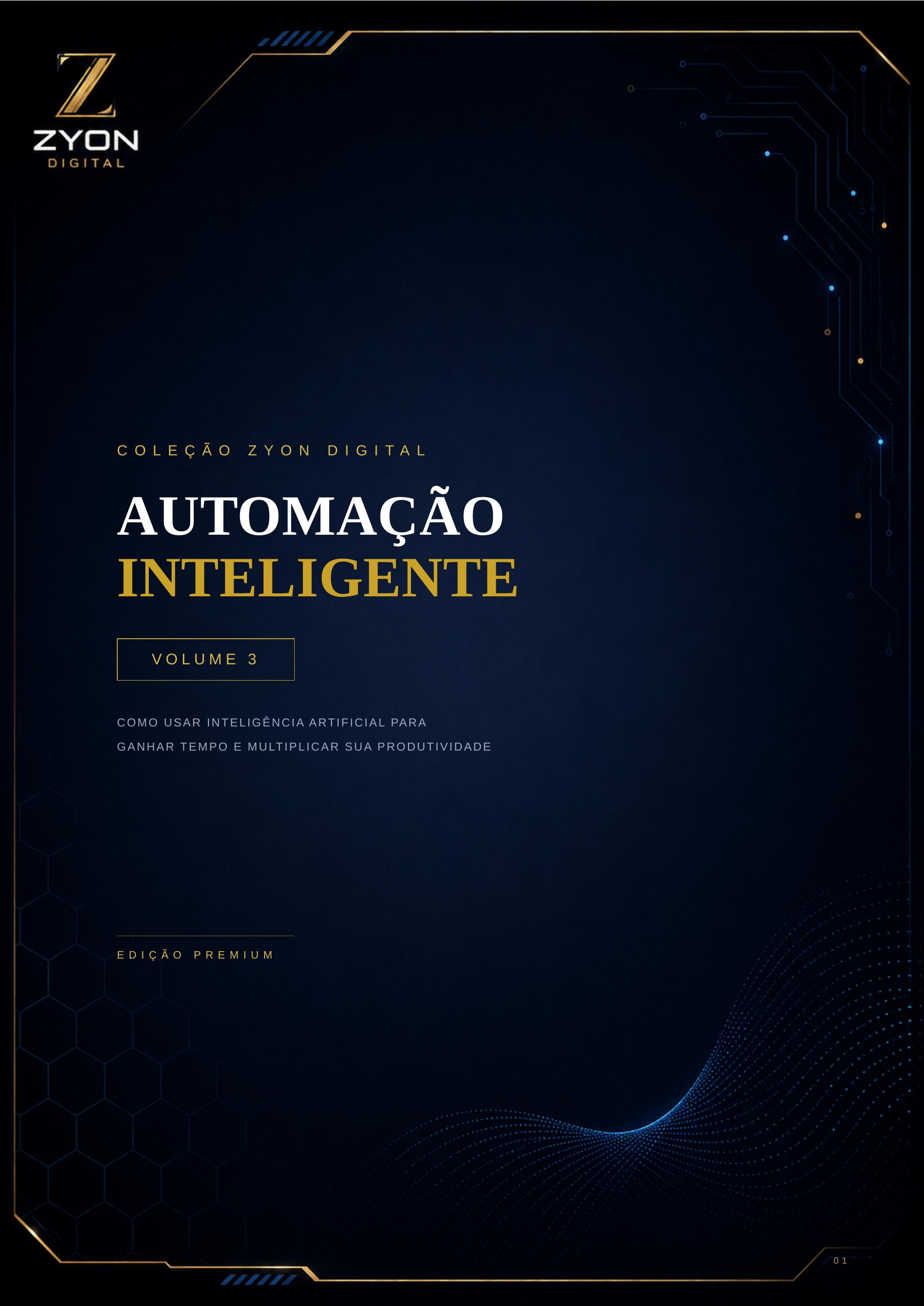 Capa do material Automação Inteligente da Zyon Digital