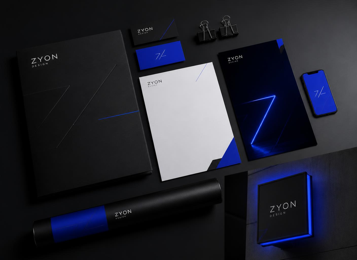Kit Institucional — projeto conceitual